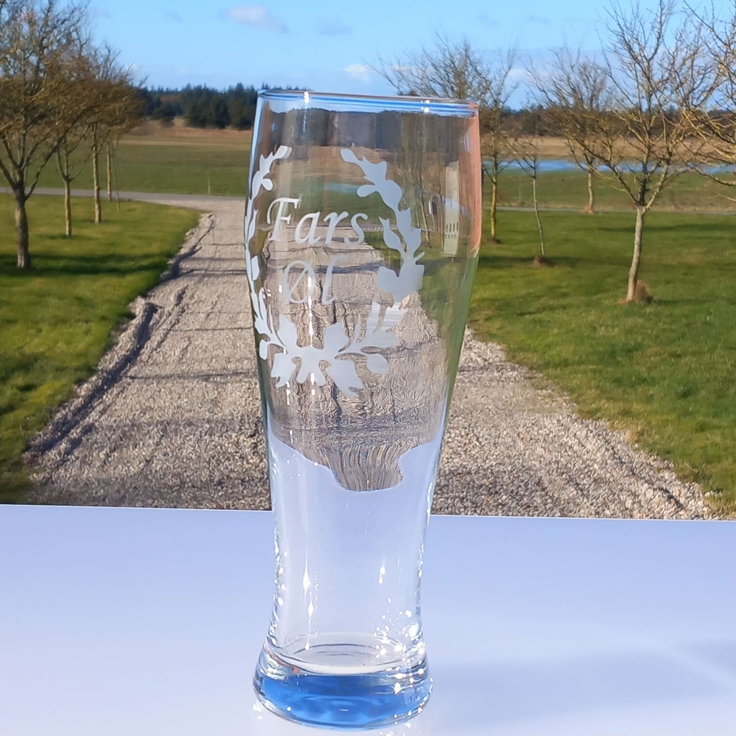 Højt ølglas